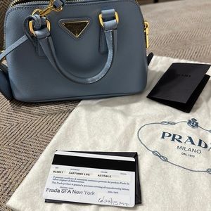 Authentic vintage 2015 Prada Saffiano mini bag